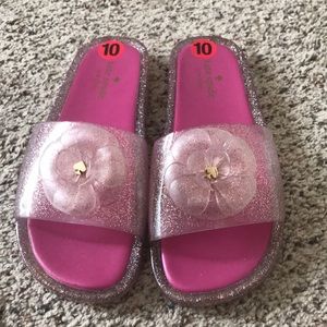 Never been worn, Kate Spade summer slides!